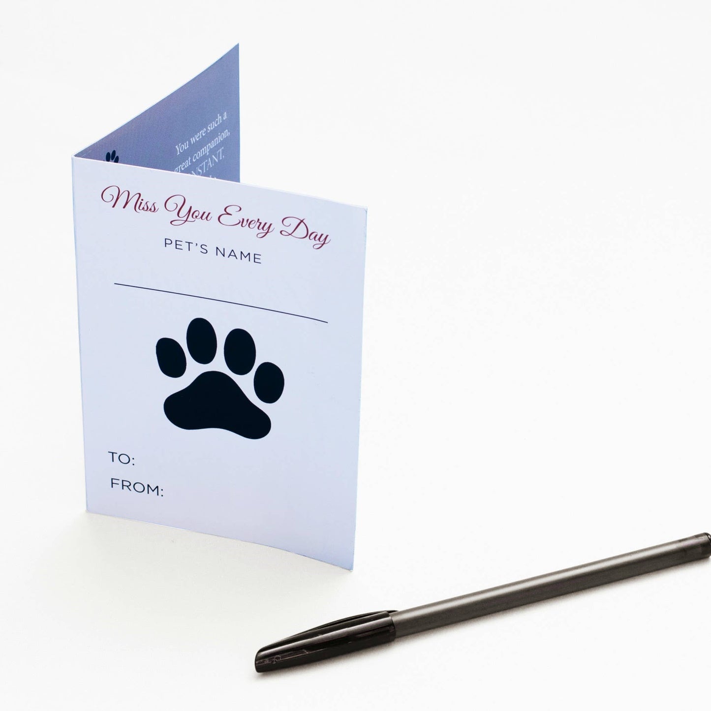 Pawprints Left By You Sympathy Pet Loss Hugs Blanket 6099