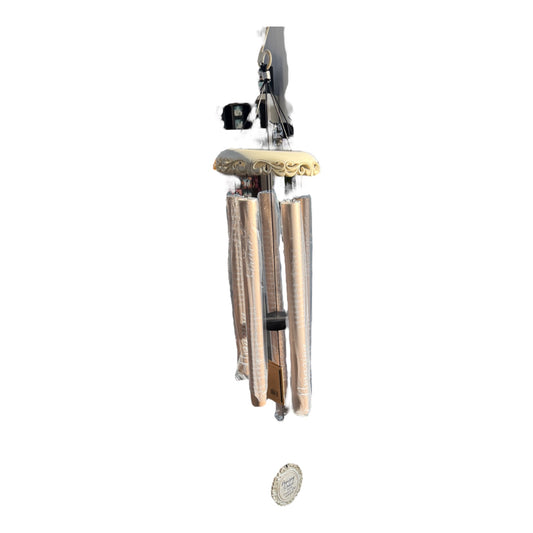Memorial- 40" "Amazing Grace" Vintage White Chimes