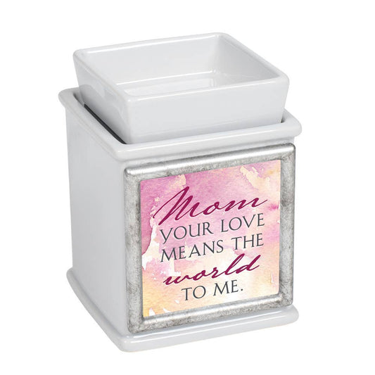 Mom Your Love Means World to Me Warmer