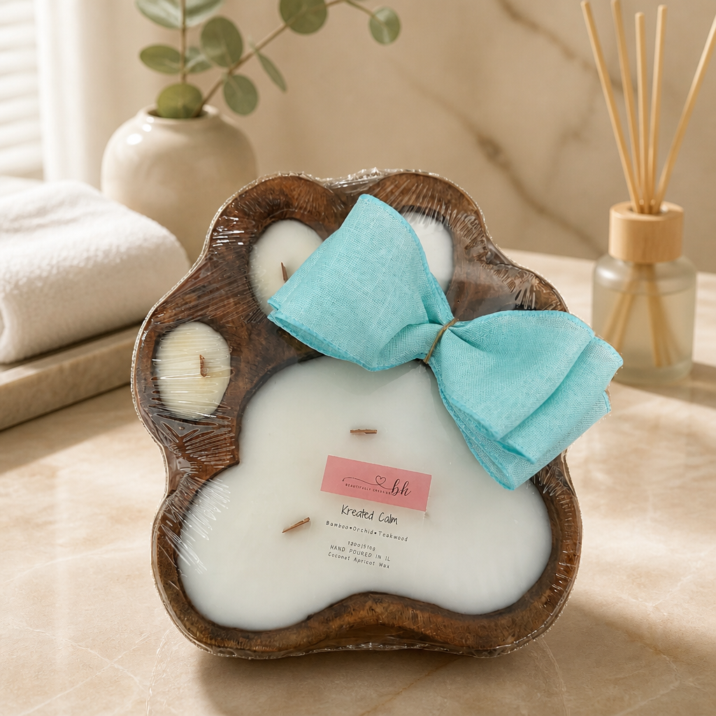 Puppy Paw Dough Bowl