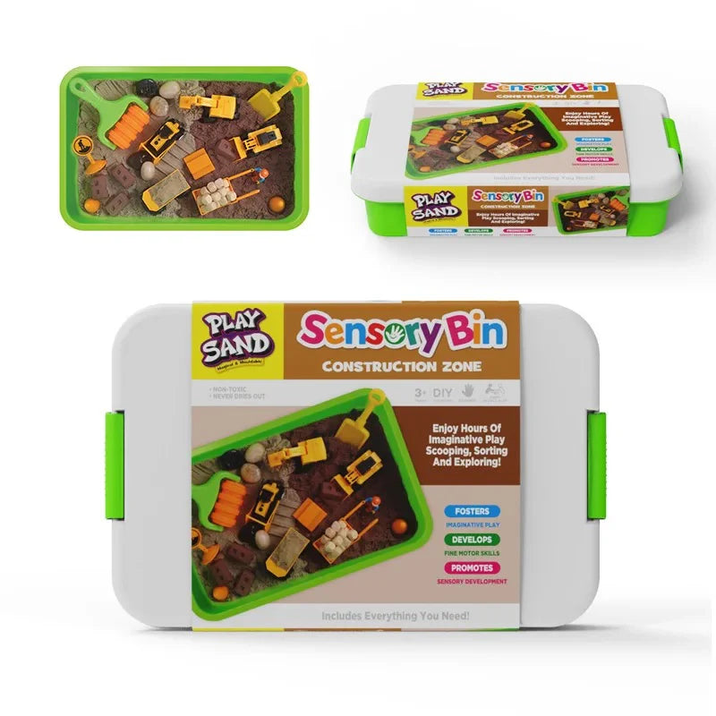 Sensory Bin Play Sand