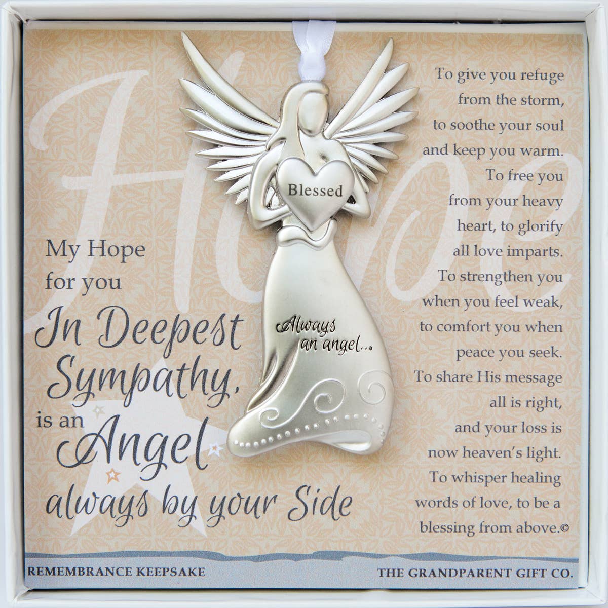 Memorial Keepsake Angel Bereavement Gift Ornament 4524-2