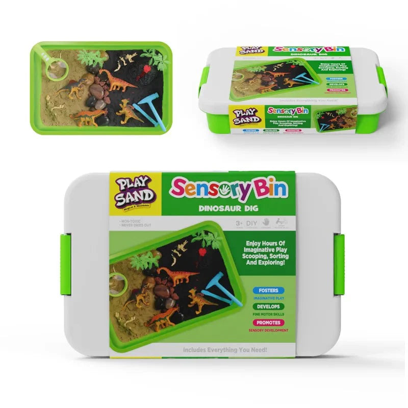 Sensory Bin Play Sand