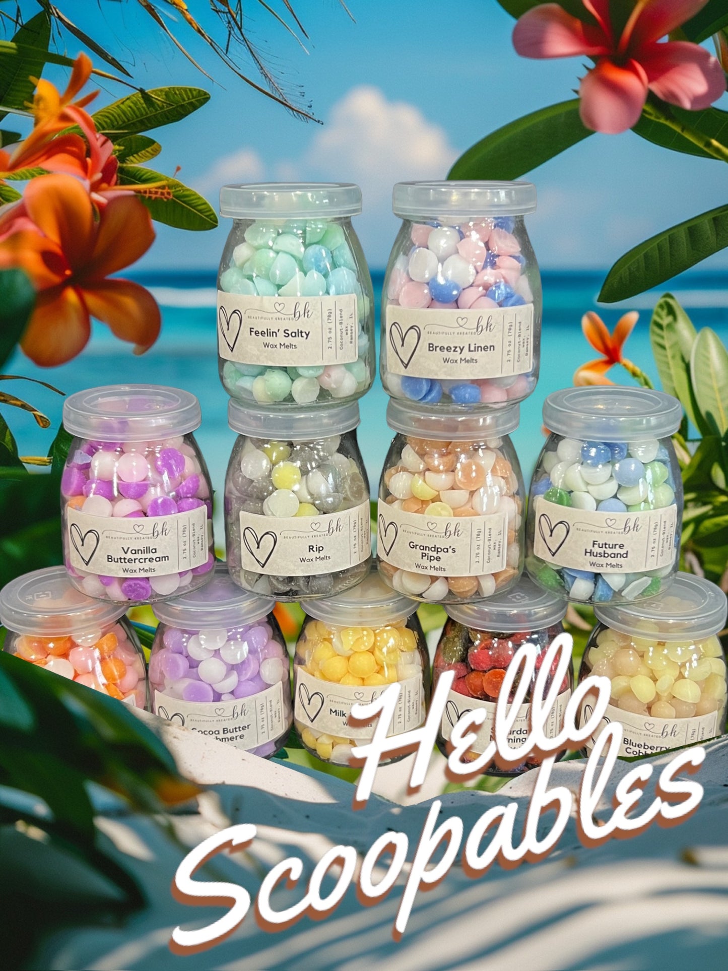 Scoopable Wax Melts