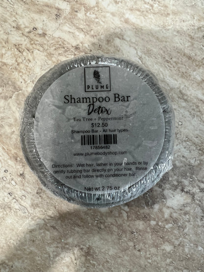 Plume- shampoo bar