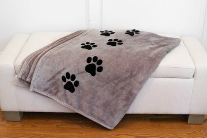 Pawprints Left By You Sympathy Pet Loss Hugs Blanket  6099