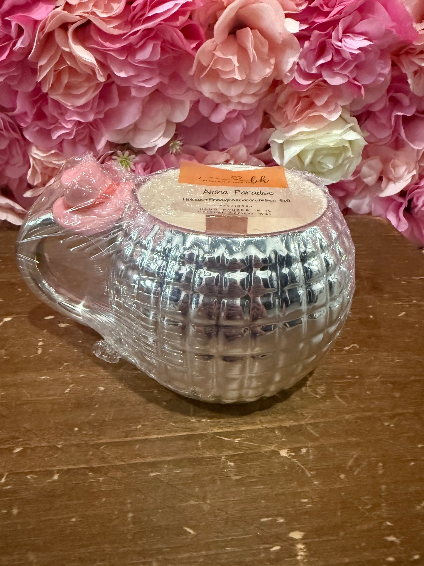 Aloha Paradise Pink Disco Ball