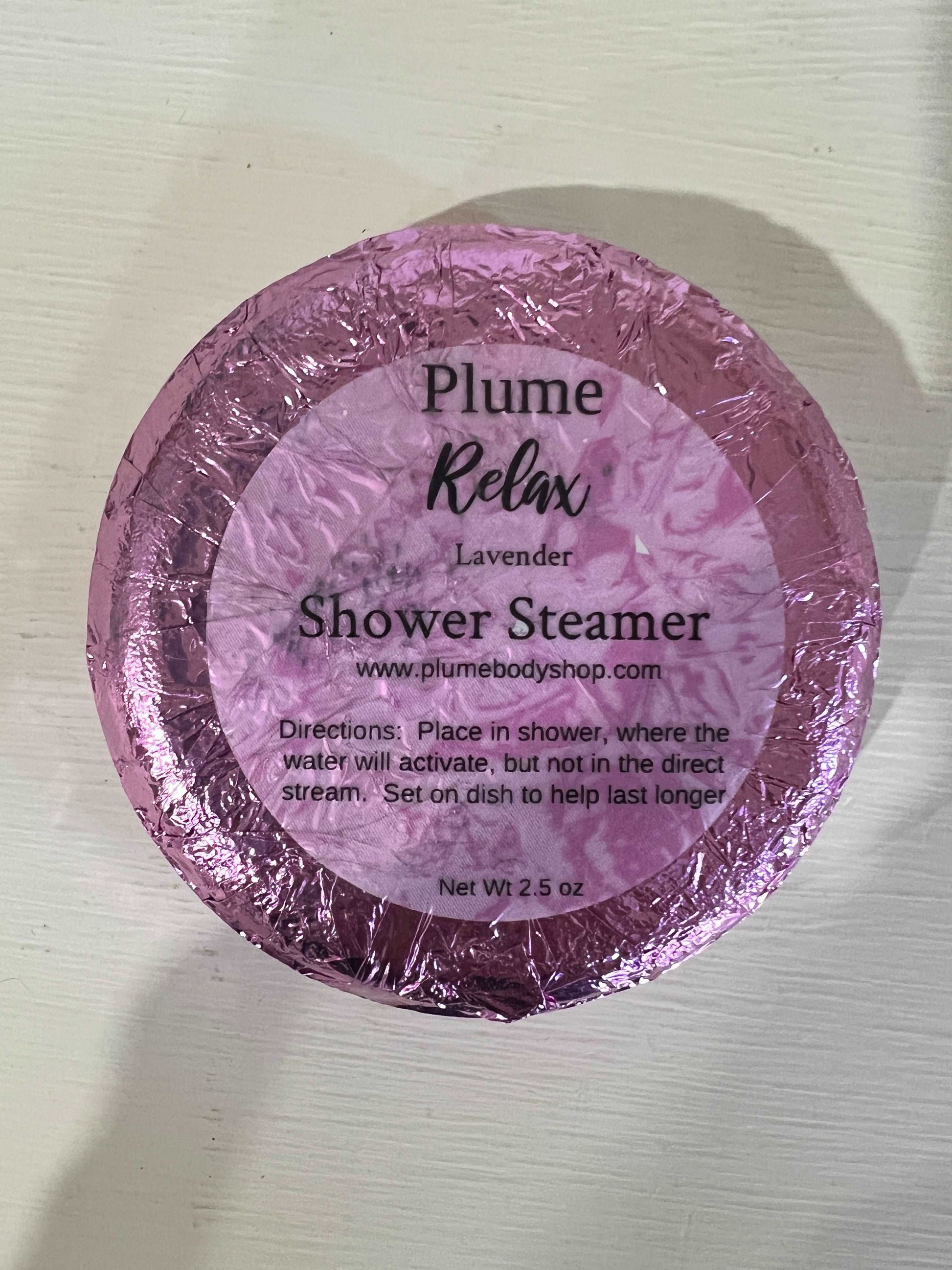 Plume- Shower Steamer