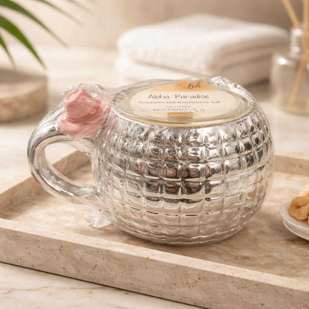 Aloha Paradise Pink Disco Ball