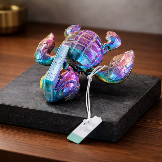 3D Turtle grenade multicolor
