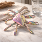 3D Multicolored Crab