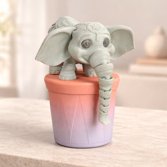 3D Circus Elephant