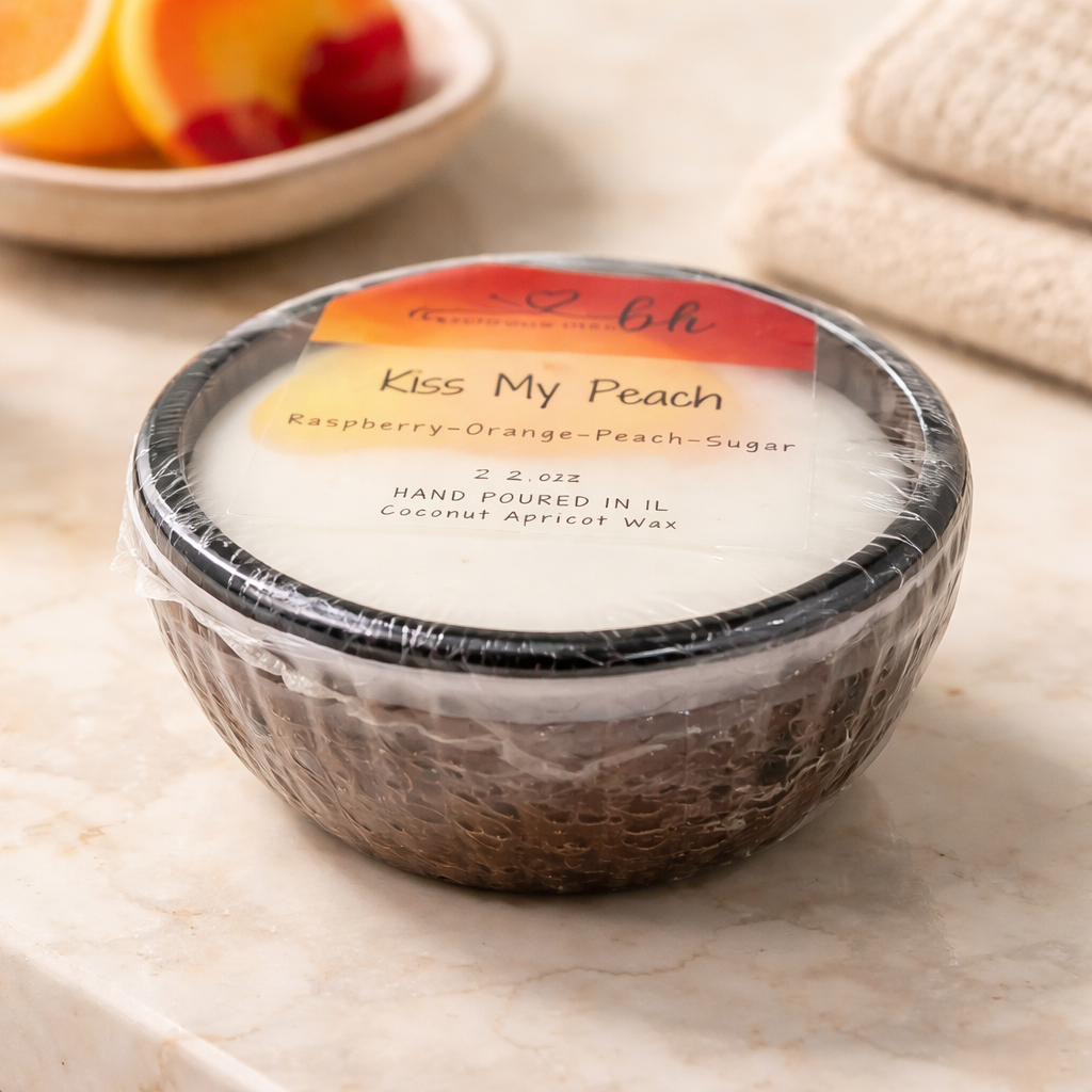 2oz Kiss My Peach Purple Dish