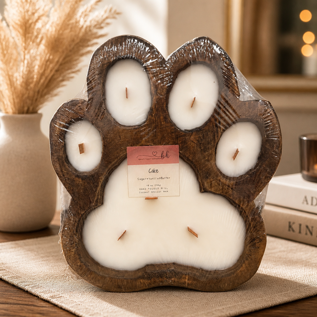 Puppy Paw Dough Bowl