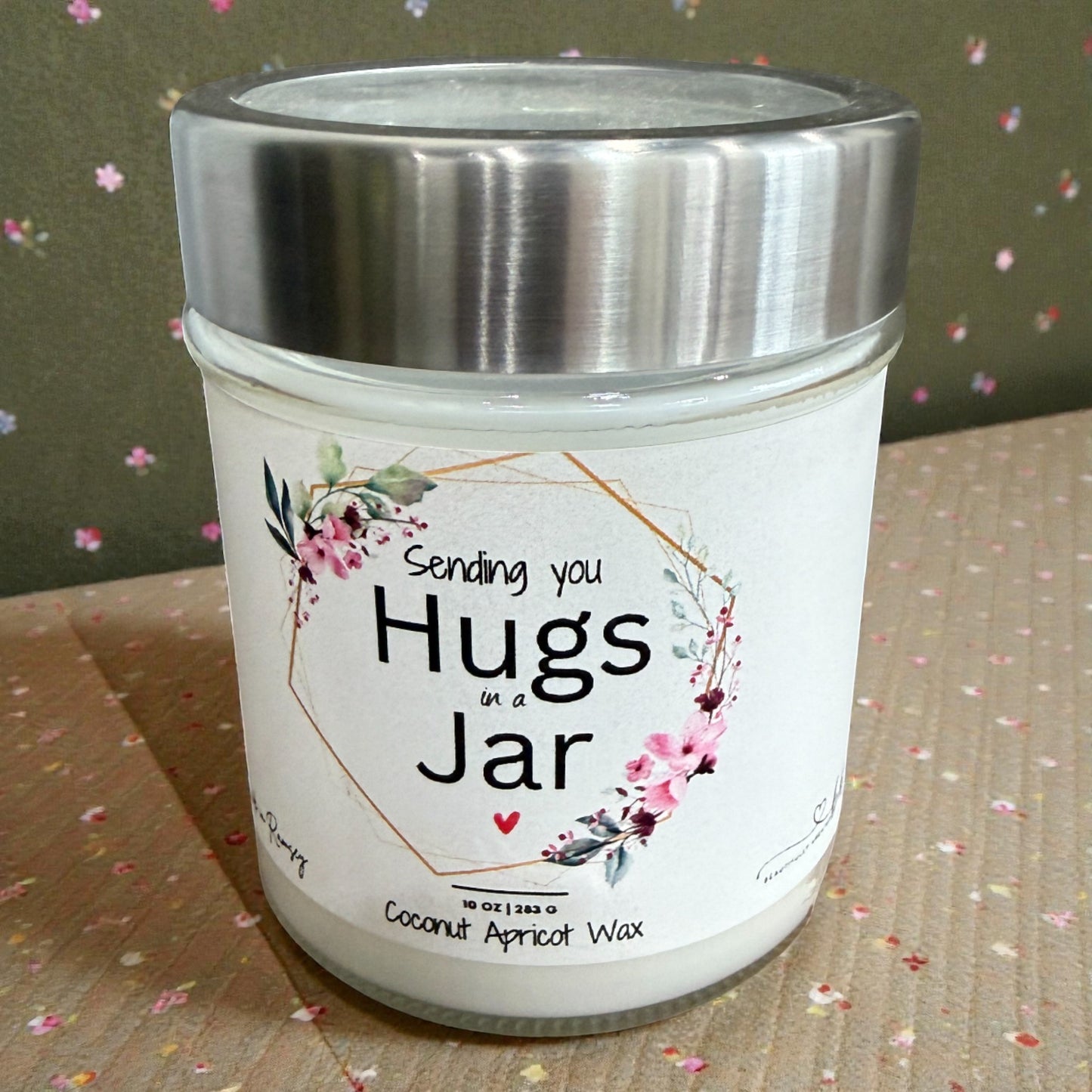 Memorial- Sending You Hugs in a Jar Candle