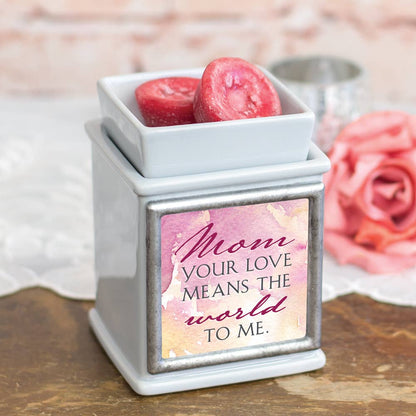 Mom Your Love Means World to Me Warmer